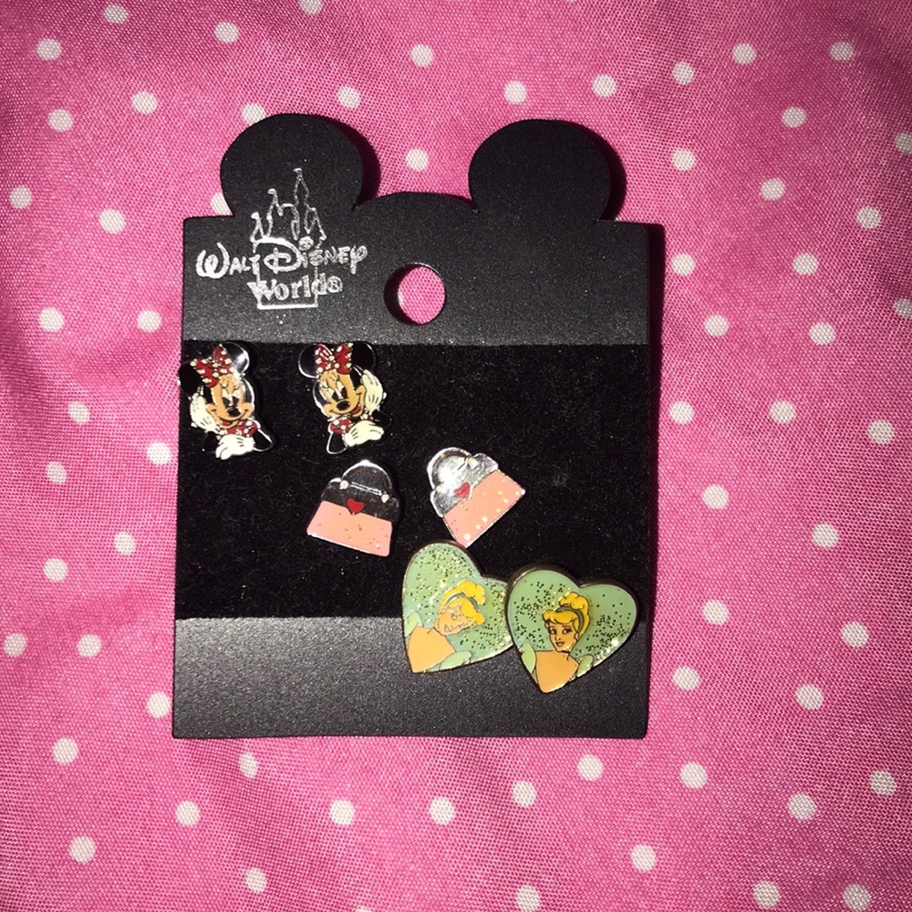 Disney earrings.